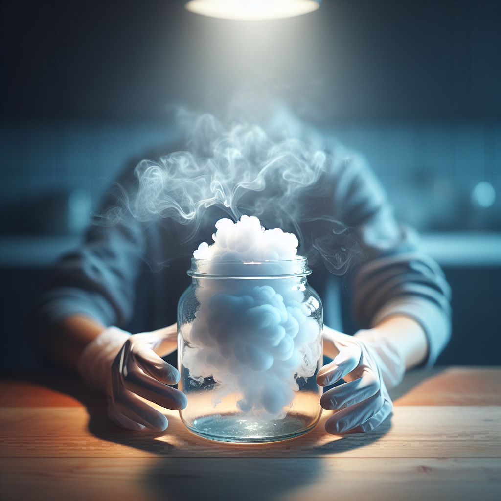 How to make a cloud in a jar