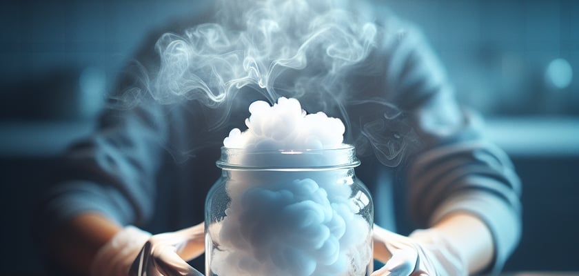 cloud in a jar