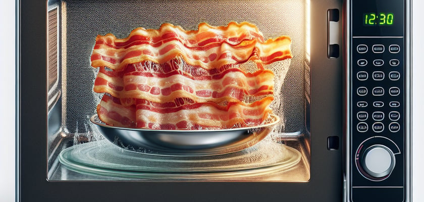 cook bacon in the microwave