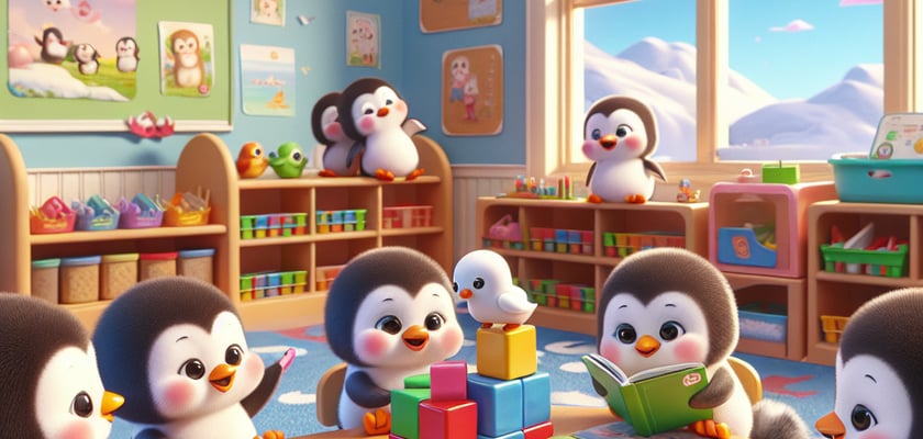Penguin preschool activities