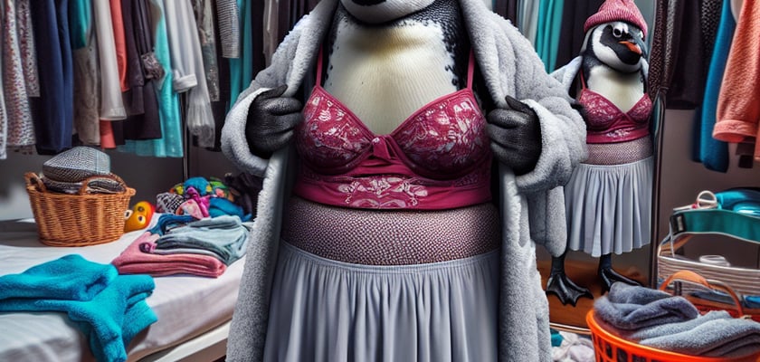 Penguin dress up