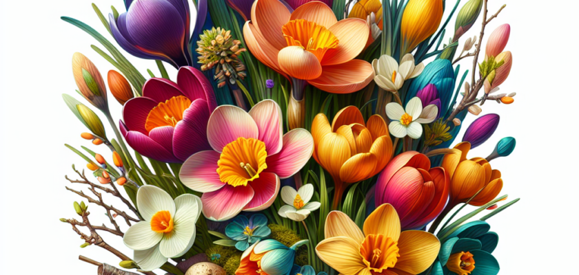Spring flower craft