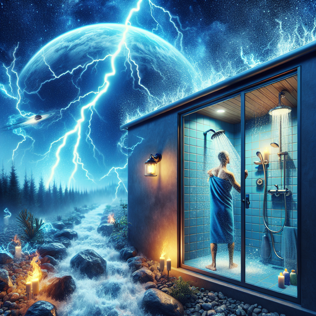 Just how dangerous is it to shower in a thunderstorm