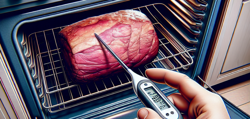 frozen roast in the oven