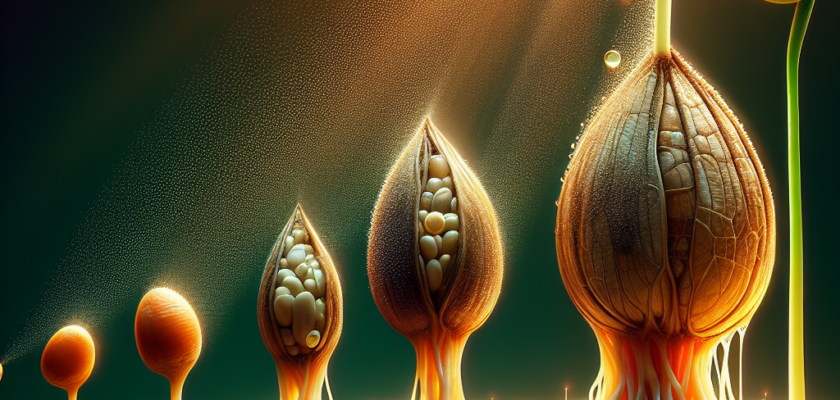 Seed sprouting science experiment